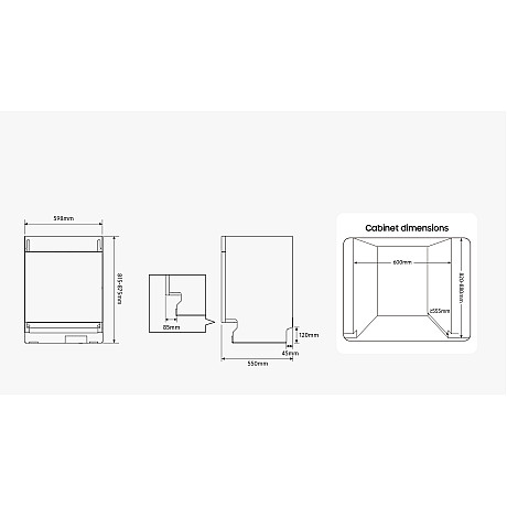 Samsung - DW70H73WCI0U1