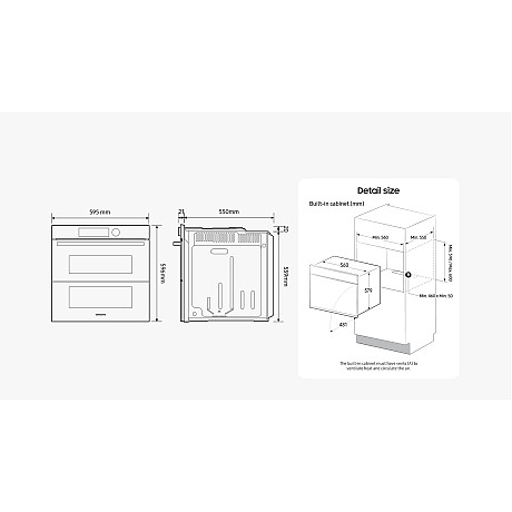 Samsung - NV7B57508AB - Air sous vide - Outlet
