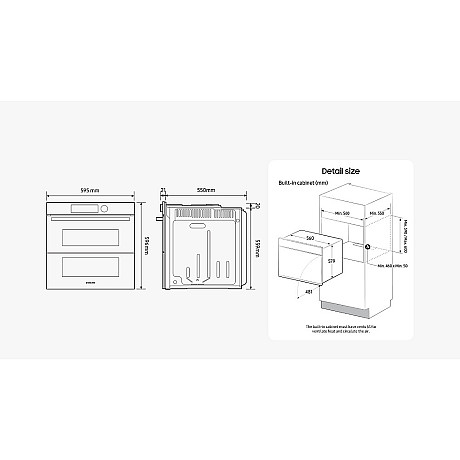 Samsung - NV7B57508AB-NQ5B4553FBBU1 - Svart med WIFI