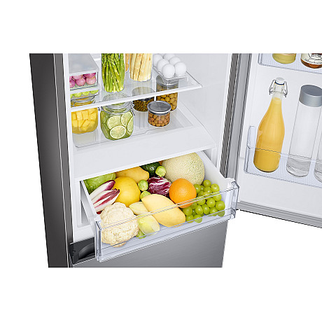 Samsung - RB34C602ESAEF, Rostfri, Serie 6, Extra rymlig, No frost