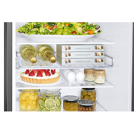 Samsung - RB34C602ESAEF, Rostfri, Serie 6, Extra rymlig, No frost