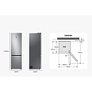 Samsung - RB34C605CWW/EF - Series 6 med AI Energy Mode
