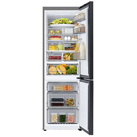 Samsung - RB34C7B5D22-EF, Svart högblank, 185 cm hög, No Frost, Wi-fi