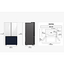Samsung - RF24BB620ES9EF Serie 6 French door