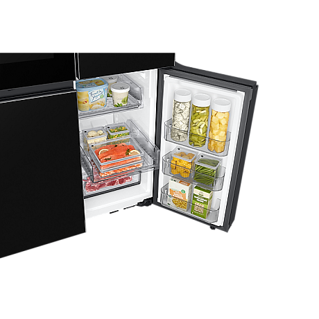 Samsung - RF65DB970E22EF, French Door, 185 cm hög, BESPOKE, See through dörr