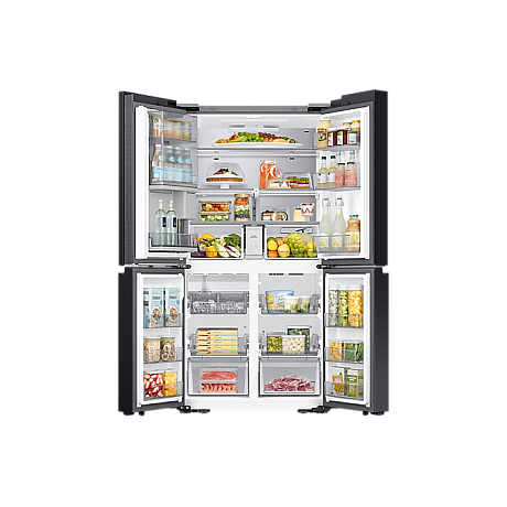 Samsung - RF65DB970E22EF, French Door, 185 cm hög, BESPOKE, See through dörr