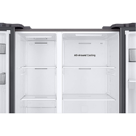 Samsung - RS57DG410EM9EF, Rostfri
