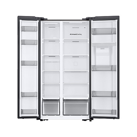 Samsung - RS57DG410EM9EF, Rostfri