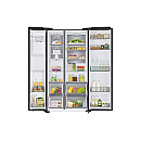Samsung - RS68A884CB1/EF, Series 8, is och vatten dispenser, 178cm