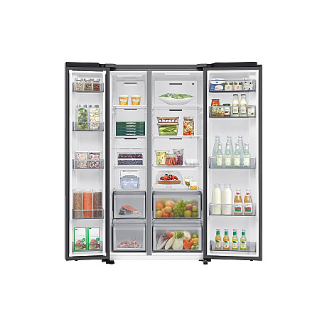 Samsung - RS70F65QETEF, Silver