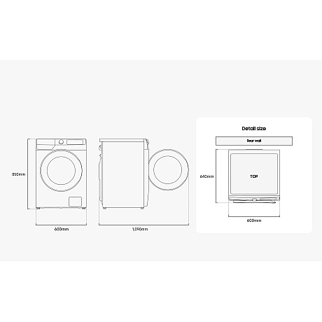 Samsung - WD11DG6B85BEU3