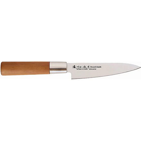 Satake - Noushu Masamuke Saku Chrome Petty allkniv, 12 cm