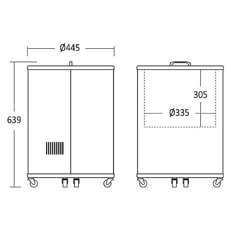 Scandomestic - CC30BC Partycooler