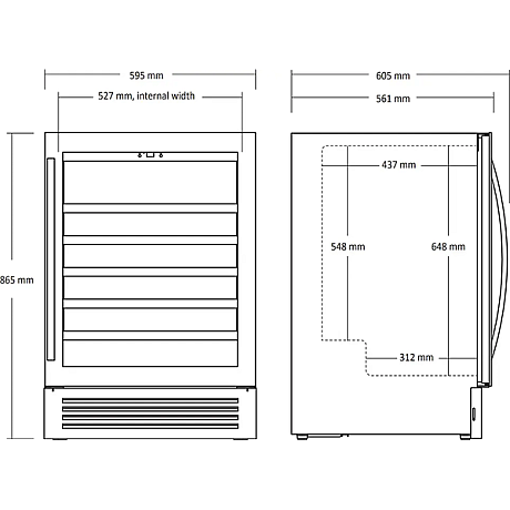 Scandomestic - SV 81 B, 46 flaskor