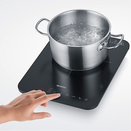Severin - DK 1032 - Svart, Glaskeramik 240°C