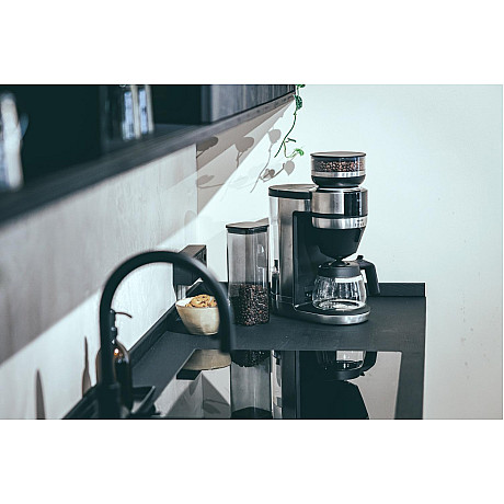 Severin - Svart, helautomatisk filterkaffemaskin FILKA