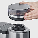 Severin - Svart, helautomatisk filterkaffebryggare FILKA med termoskanna