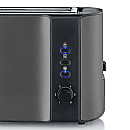 Severin - Kaffebryggare 8 koppar + Brödrost - Dark Inox