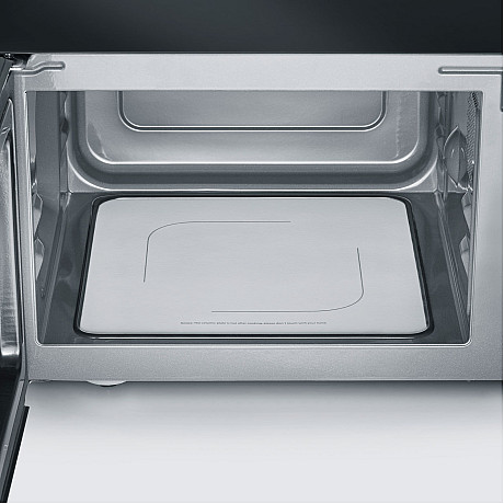 Severin - MW7763 - Svart, 25L - Enkel rengöring & roterande glastallrik