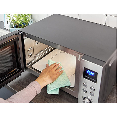 Severin - MW7777 - Rostfri, 25L - Grill & varmluftseffekt