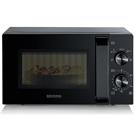 Severin - MW7790 - Svart - 20L volym, Upptiningsfunktion