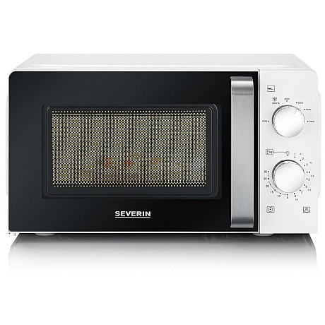 Severin - MW7885 - Vit, 17L - Stabil värme & enkel vredstyrning