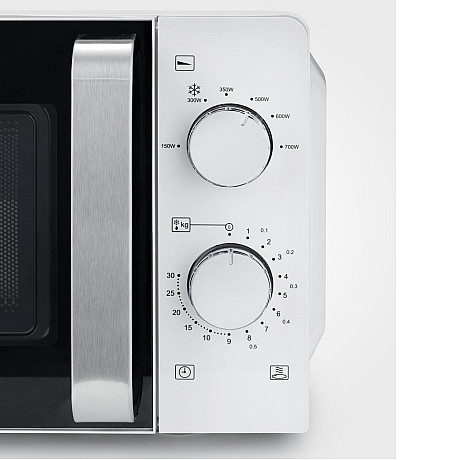 Severin - MW7885 - Vit, 17L - Stabil värme & enkel vredstyrning