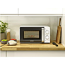 Severin - MW7885 - Vit, 17L - Stabil värme & enkel vredstyrning