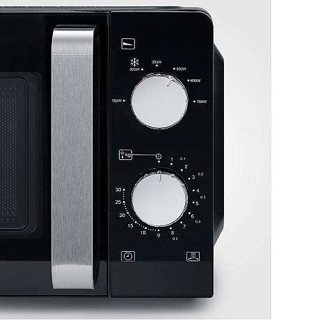 Severin - MW7886 - Svart, 17L - Kompakt design & 6 programval