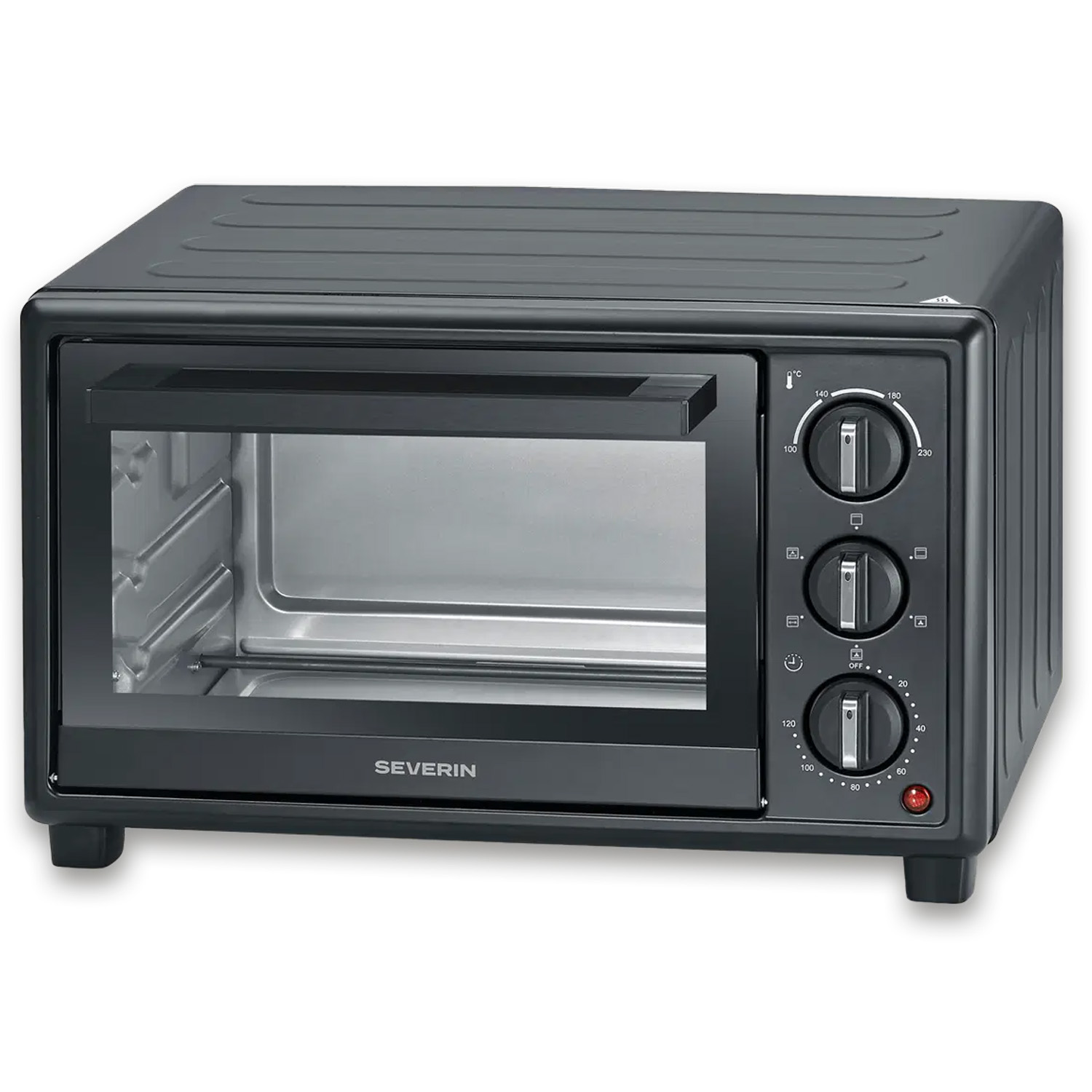 Severin airfryer to2079 - miniugn 20 liter med varmluft, pizzasten & grillspett