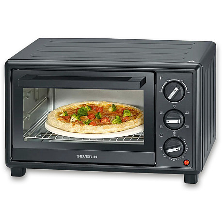 Severin - TO2079 - Miniugn 20 liter med varmluft, pizzasten & grillspett
