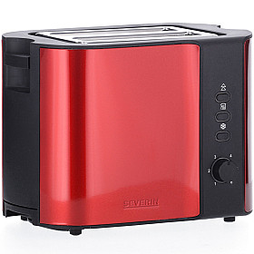 Brödrost Severin - AT2217 - Röd