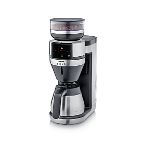 Kaffebryggare Severin - Svart, helautomatisk filterkaffebryggare FILKA med termoskanna Kaffebryggare Severin - Svart, helautomatisk filterkaffebryggare FILKA med termoskanna