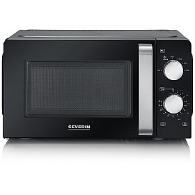 Fristående mikrovågsugn Severin - MW7886 - Svart, 17L - Kompakt design & 6 programval