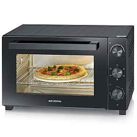 Airfryer Severin - TO2076 - Bordsugn 46 liter med varmluft, pizzasten & grillspett Airfryer Severin - TO2076 - Bordsugn 46 liter med varmluft, pizzasten & grillspett