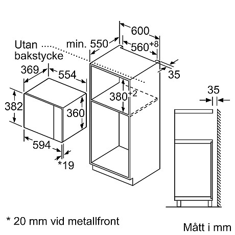 Siemens - BF555LMB1 - iQ500 - Outlet