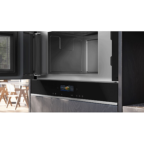 Siemens - BF722L1B1 iQ700, Svart, 900W, Touch