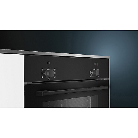 Siemens - HB010FBA1 - iQ100, Svart med Perfekt värmefördelning