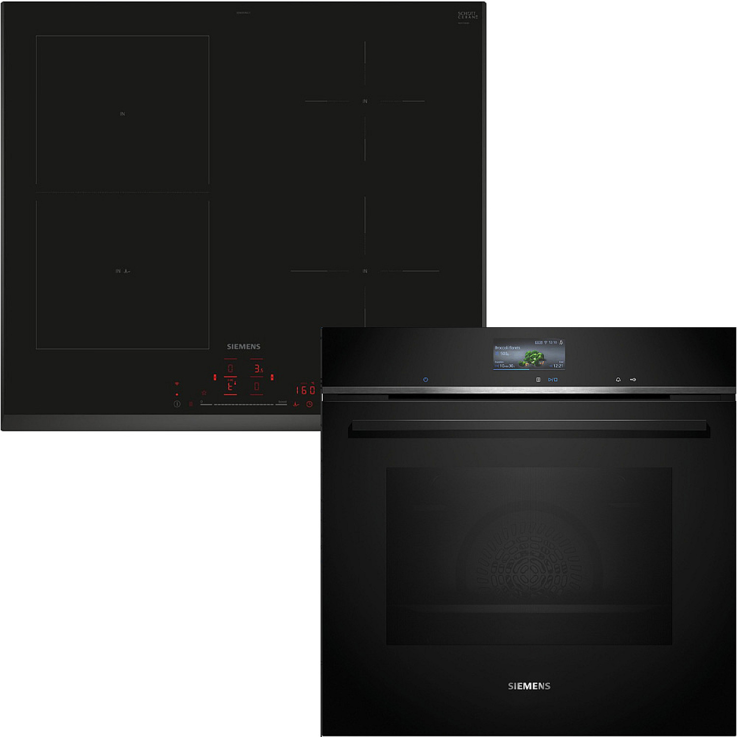 Siemens ugn och h&auml;ll hb776g3b2s-ed651hsc1e