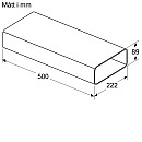 Siemens - HZ9VDSM1 Flat fläktkanal 0,5 m