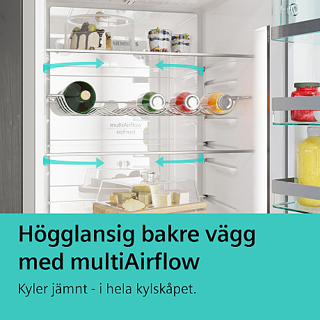 Siemens - KG39NXXCF - iQ300, 203cm, otroligt tyst 35dB