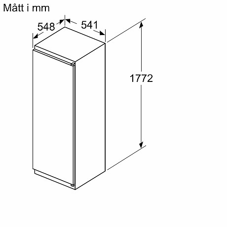 Siemens - KI81RNSE0 - Passar IKEA Metod