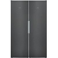 Siemens - KS36VVXDP - GS36NVXEV - iQ300 - BlackSteel, 186cm