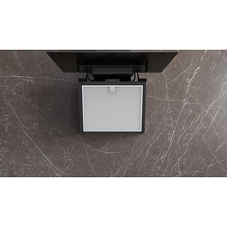 Siemens - LC67KCN61 - iQ500, Svart glas, Bredd 60 cm