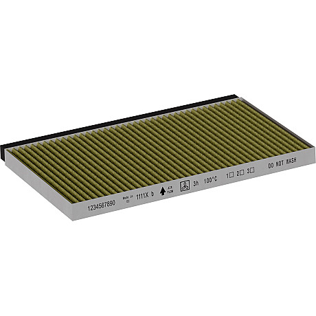 Siemens - Long-life Clean Air recirkulationsset, Svart