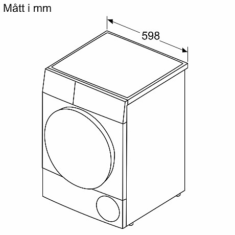 Siemens - WQ46N2DPDN - iQ500, Självrengörande kondensor