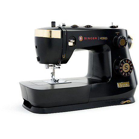 Singer - HD500 kraftfull genomträngning metallram svart