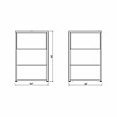 Skeldervik -  Hörnmodul Stainless Countertop