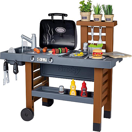 Smoby - Garden Kitchen grill-lekset