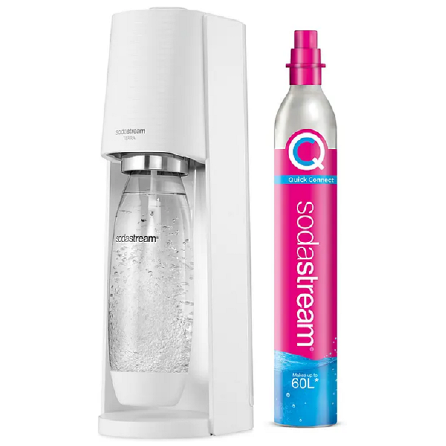 Sodastream kolsyremaskin terra vit